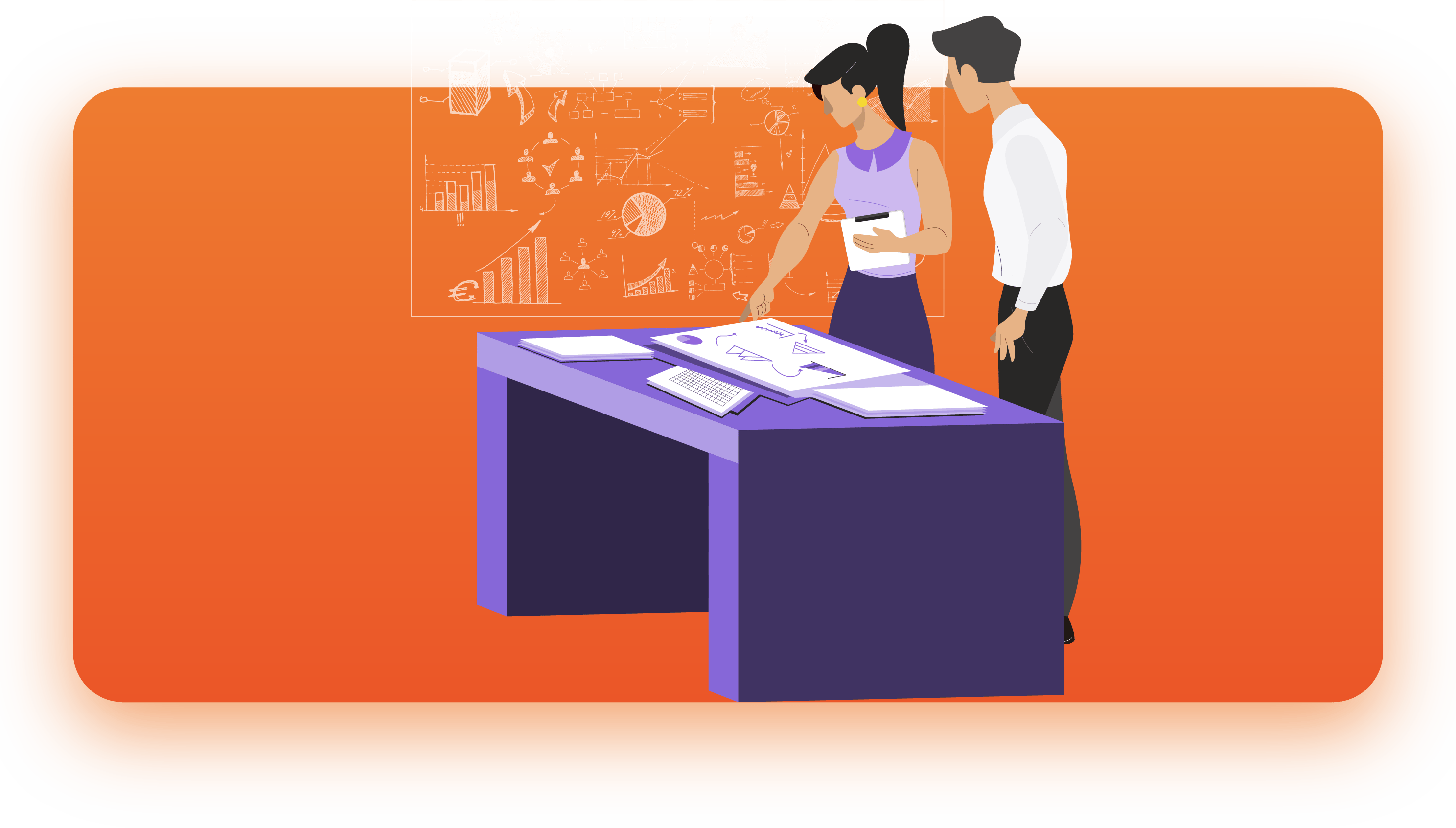 Ilustraciones para web de carreras_ADMINISTRACION DIRECCION EMPRESAS