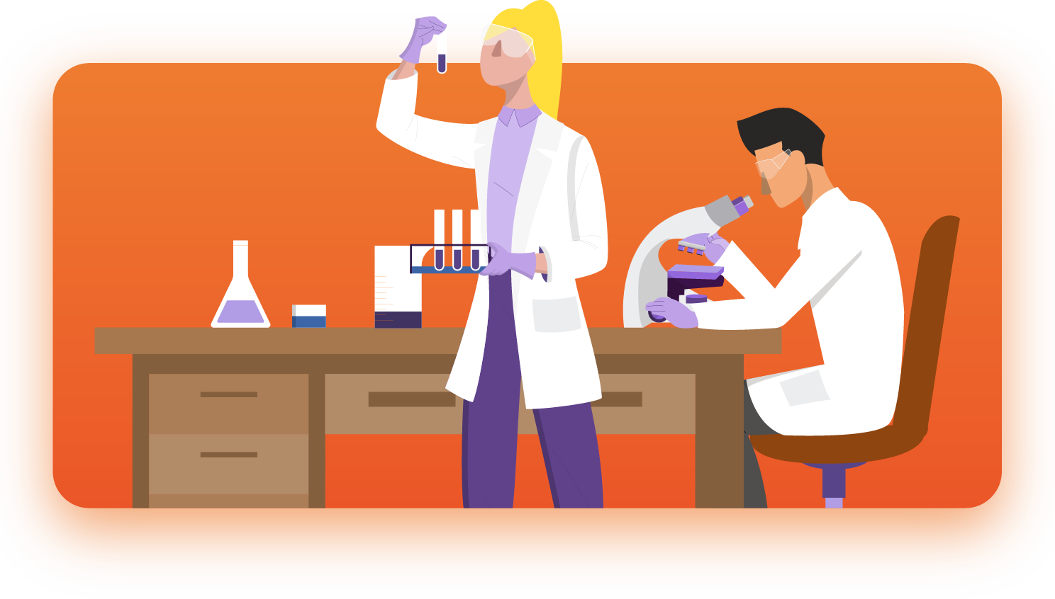 Ilustraciones para web de carreras_ING QUIMICA