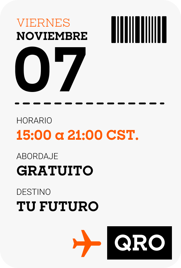 Boleto Viernes 7 Noviembre