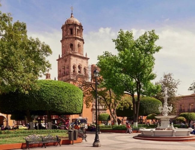 Plaza centro queretaro festividades