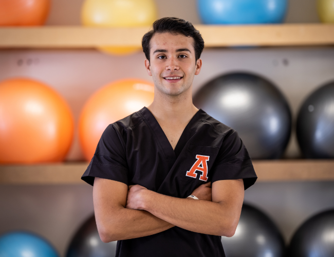 Estudiante de la Universidad Anáhuac Querétaro de la carrera de fisioterapia